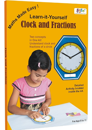 Clock And Fractions of a Circle