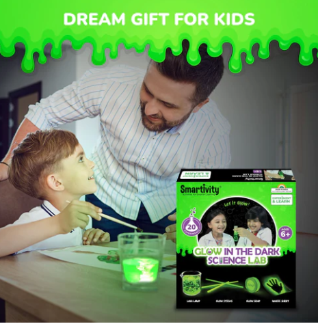 Glow in the Dark Science Lab | 6-10 Years | DIY Science Experiments
