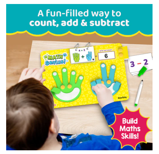 Math Genius | 3-8 years | DIY Activity Kit