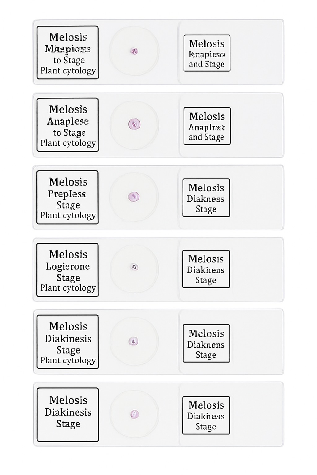 Slide Meiosis (Set of 12)