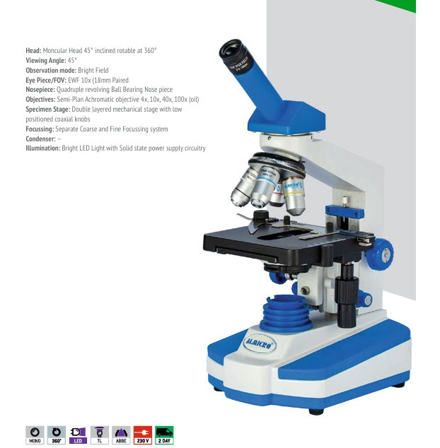 BM – 6mo (Ultra) - Research Inclined Monocular Microscope