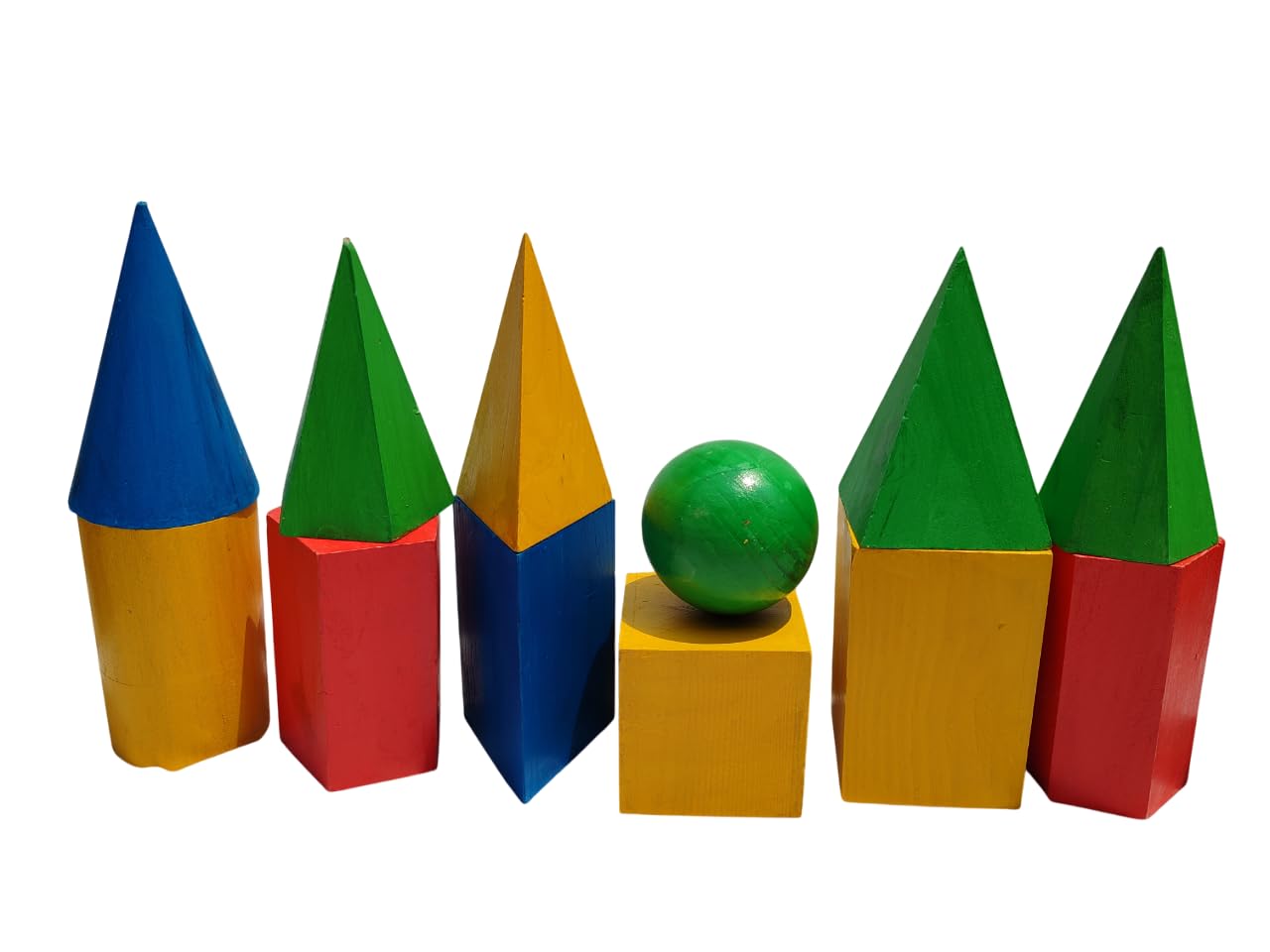 Wooden Geomterical Shapes