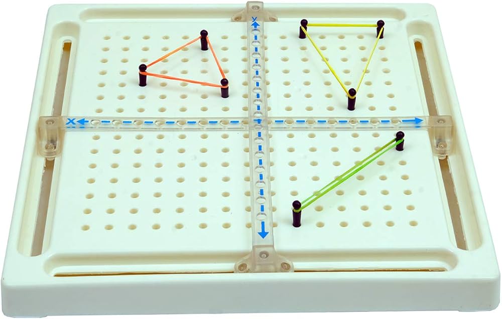 X-Y Axes Co- ordinate Geoboard