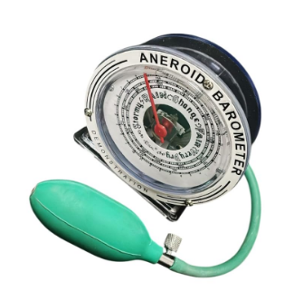 ANEROID BAROMETER WITH PUMP