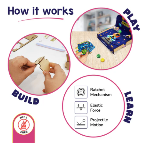 Space Arcade | 6 - 14 years | DIY STEM Construction Toy