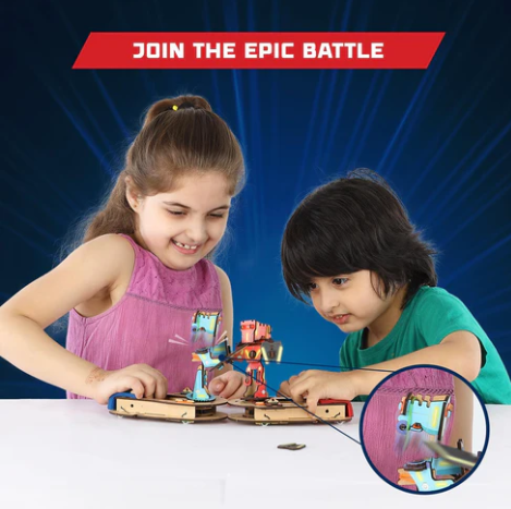 STEAM Warriors: Clash of Cyborgs | 6-10 Years | DIY STEM Construction Toy
