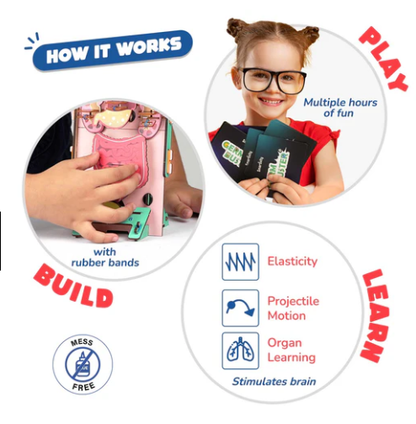 Human Body | 6-10 Years | DIY STEM Construction Toy