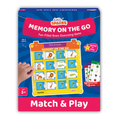 Memory On The Go | 3-8 years | DIY Activity Kit