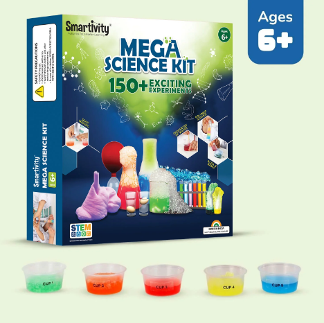 Mega Science Kit | 6-10 Years | DIY Science Experiments