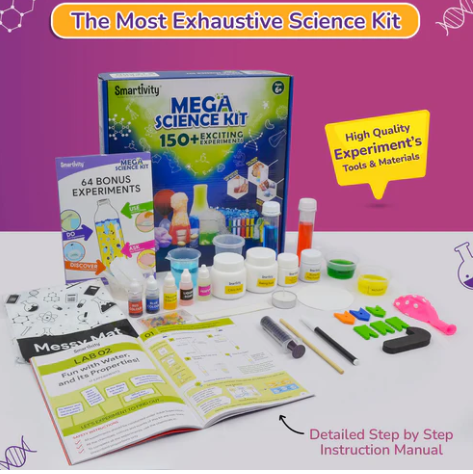 Mega Science Kit | 6-10 Years | DIY Science Experiments