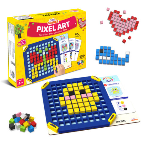Pixel Art | 3-8 years | DIY Activity Kit