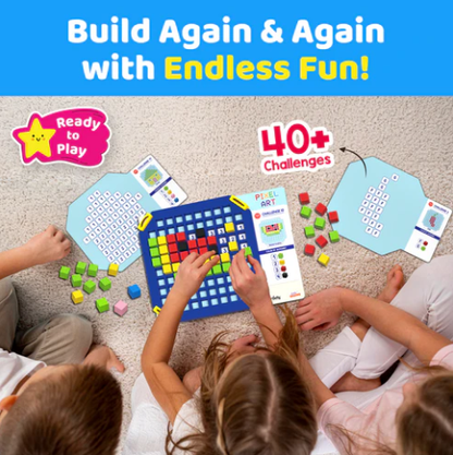 Pixel Art | 3-8 years | DIY Activity Kit