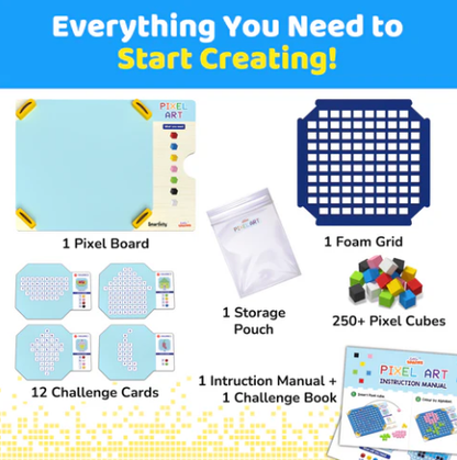 Pixel Art | 3-8 years | DIY Activity Kit
