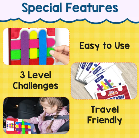 Pattern Puzzle | 3-8 years | DIY Activity Kit
