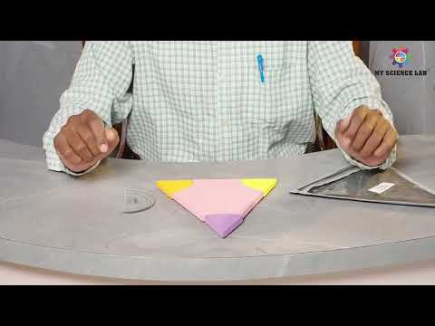 Angle Sum Property of Triangle