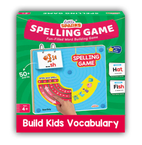 Spelling Game | 4-8 years | DIY Activity Kit