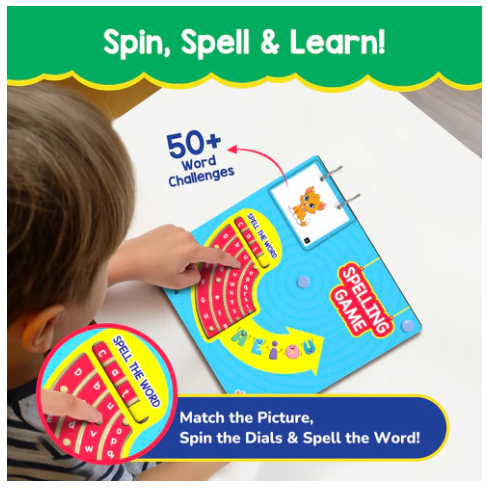 Spelling Game | 4-8 years | DIY Activity Kit