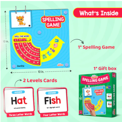 Spelling Game | 4-8 years | DIY Activity Kit