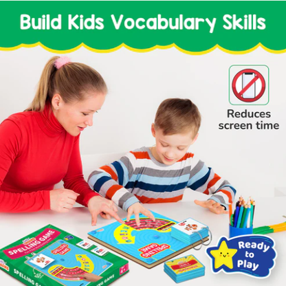 Spelling Game | 4-8 years | DIY Activity Kit