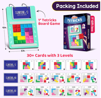 Tetricks | 4-8 years | DIY Activity Kit