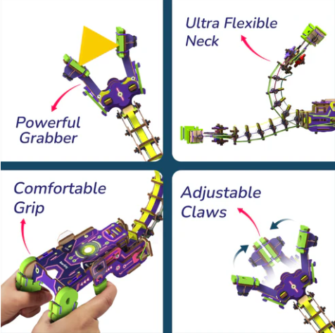 Robotic Arm | 8 - 14 years | DIY STEM Construction Toy