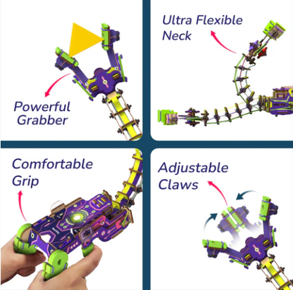 Robotic Arm | 8 - 14 years | DIY STEM Construction Toy
