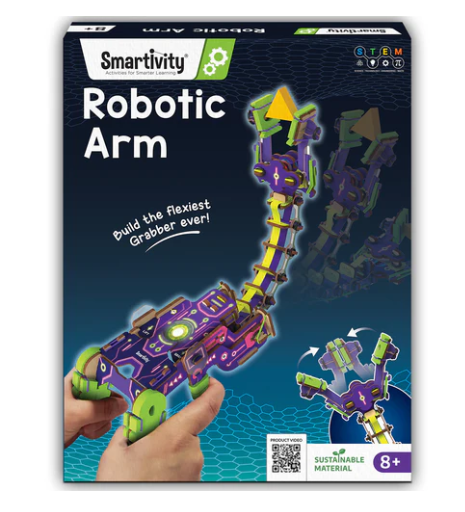 Robotic Arm | 8 - 14 years | DIY STEM Construction Toy